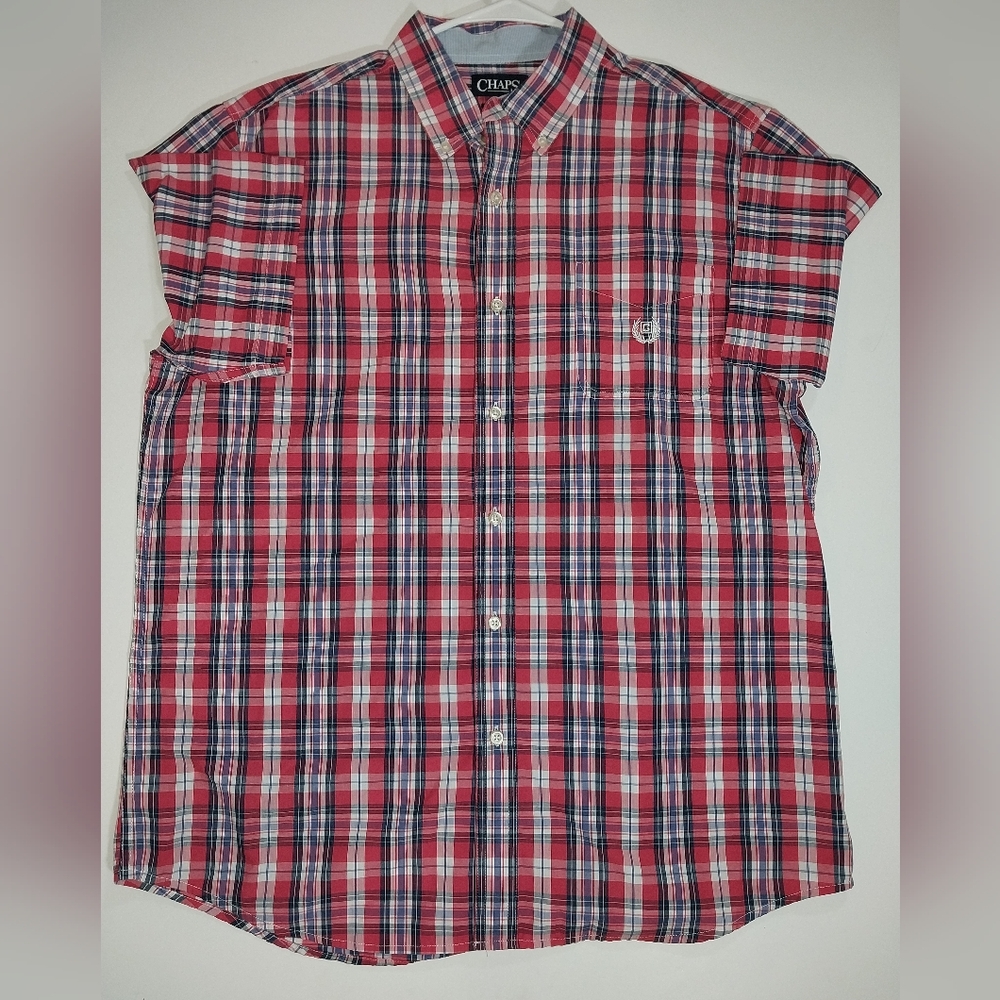 Chaps size large men's button down shirt.
